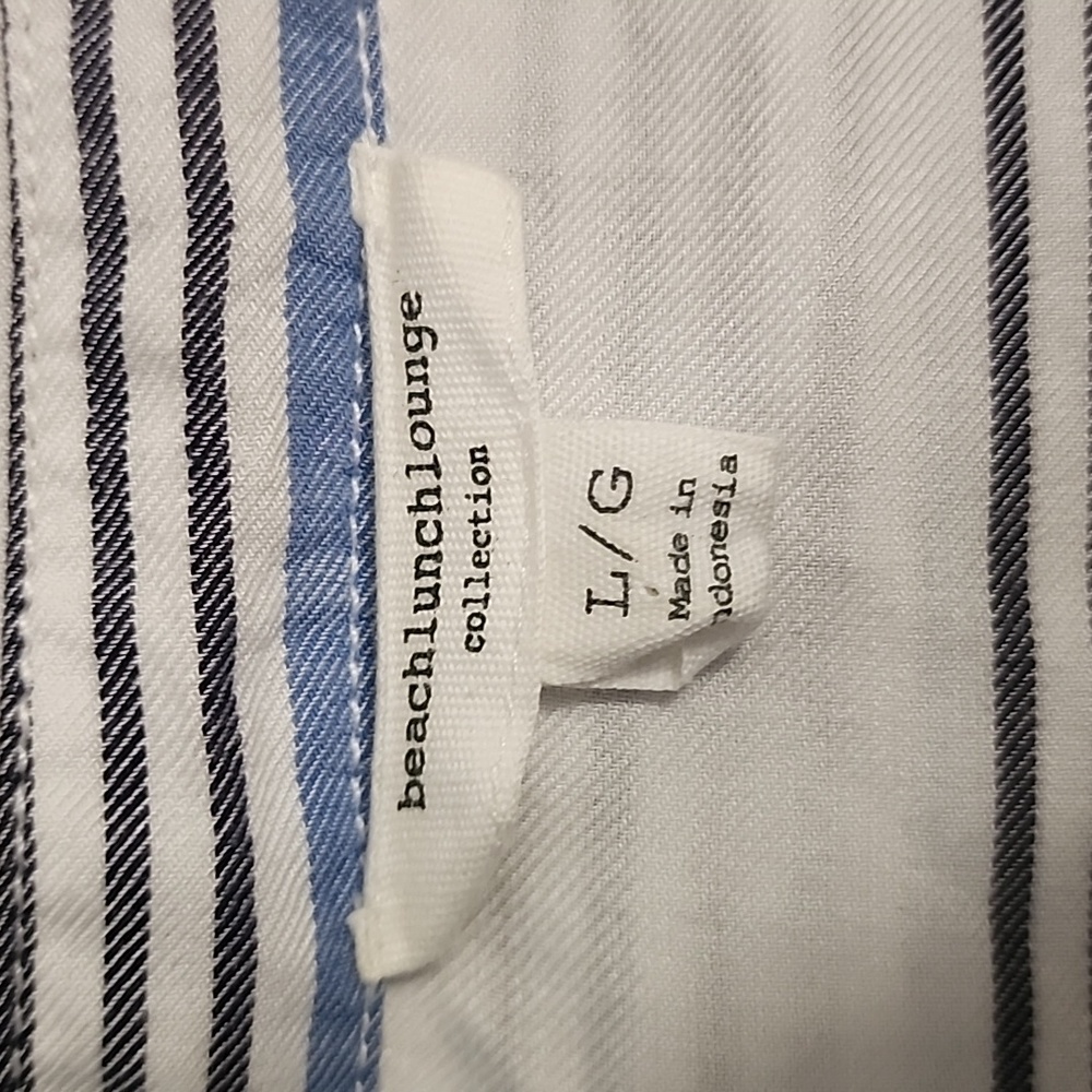 Beach Lunch Lounge Button Down Tee - image 4